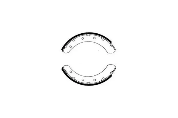Jeu de mâchoires de frein E.T.F. 09-0241