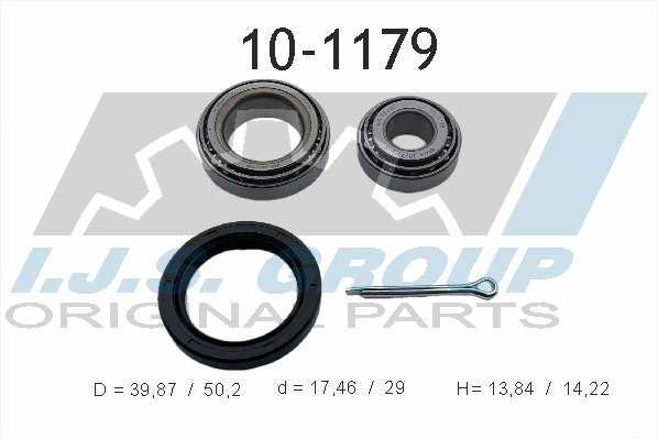 Kit de roulements de roue IJS GROUP 10-1179