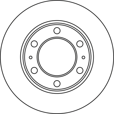 Disque de frein ABTEX BD1801V