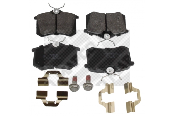 Kit de plaquettes de frein, frein à disque MAPCO 6273