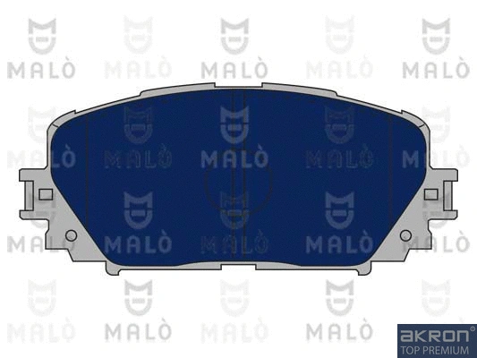 Kit de plaquettes de frein, frein à disque AKRON-MALÒ 1051012