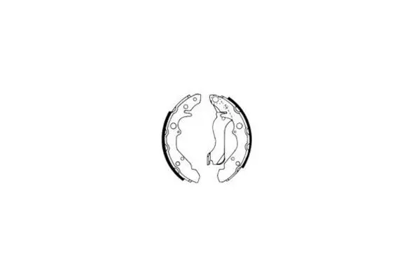 Jeu de mâchoires de frein E.T.F. 09-0035