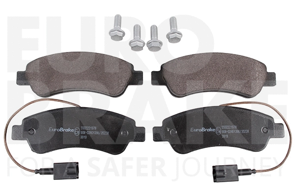 Kit de plaquettes de frein, frein à disque EUROBRAKE 5502221978