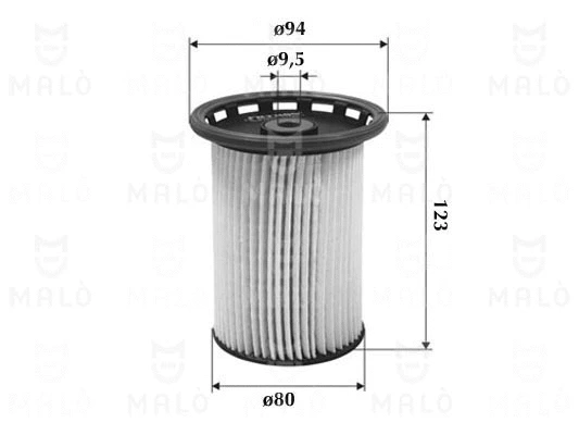 Filtre à carburant AKRON-MALÒ 1520175
