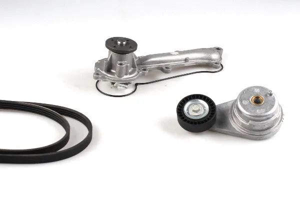 Pompe à eau+Jeu de courroie trapézoïdale à nervures GK K980902A