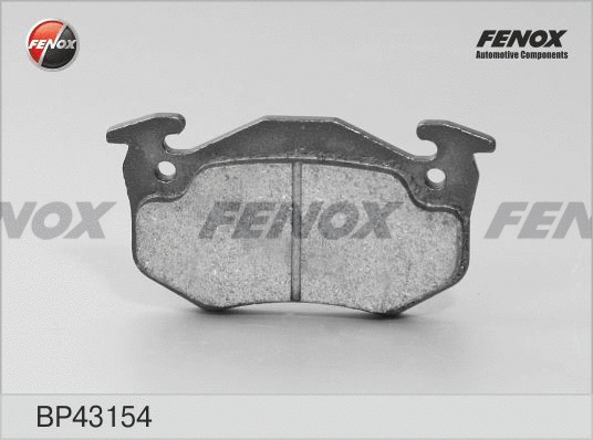 Kit de plaquettes de frein, frein à disque FENOX BP43154