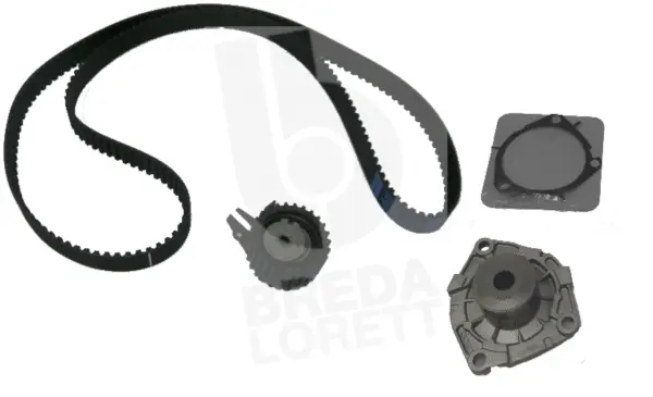 Pompe à eau + kit de courroie crantée BREDA LORETT KPA0011A