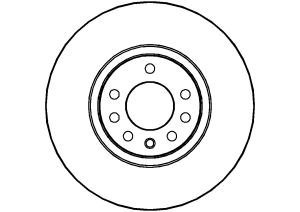 Disque de frein ABTEX BD1013V