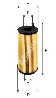 Filtre à huile MFILTER TE 4060