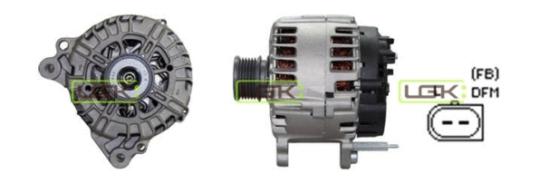 Alternateur LGK 442467