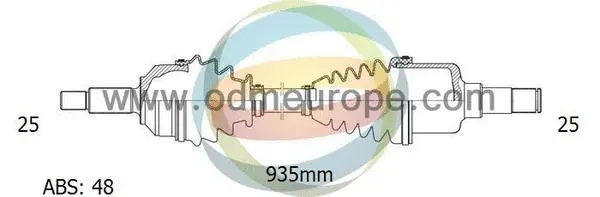 Arbre de transmission 4X4 ESTANFI EST-18-082861