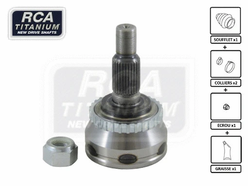 Jeu de joints, arbre de transmission RCA FRANCE SA14A