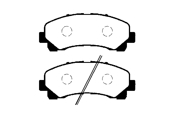 Kit de plaquettes de frein, frein à disque Technika 01871