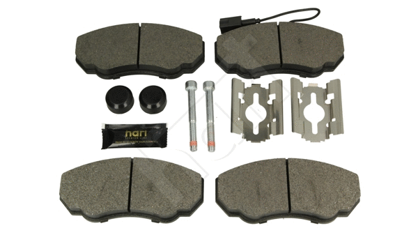 Kit de plaquettes de frein, frein à disque HART 248 926