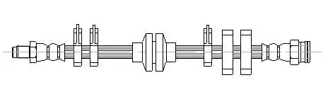 Flexible de frein Technika 15026