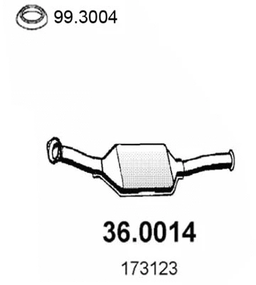 Catalyseur ASSO 36.0014