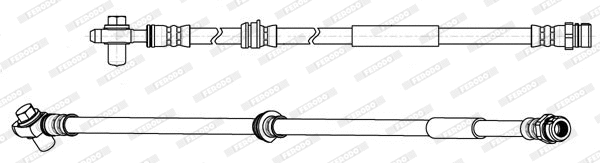 Flexible de frein FERODO FHY2842