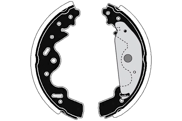 Jeu de mâchoires de frein RAICAM RA29050