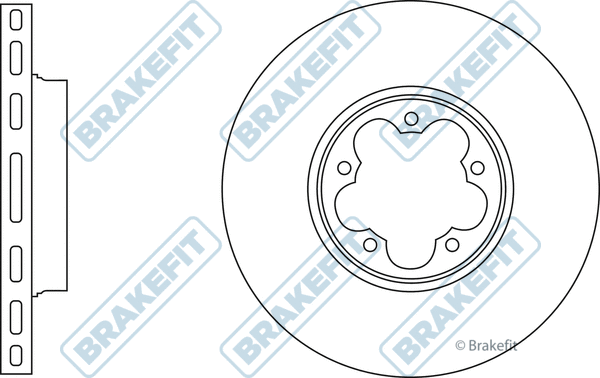 Disque de frein APEC SDK6820