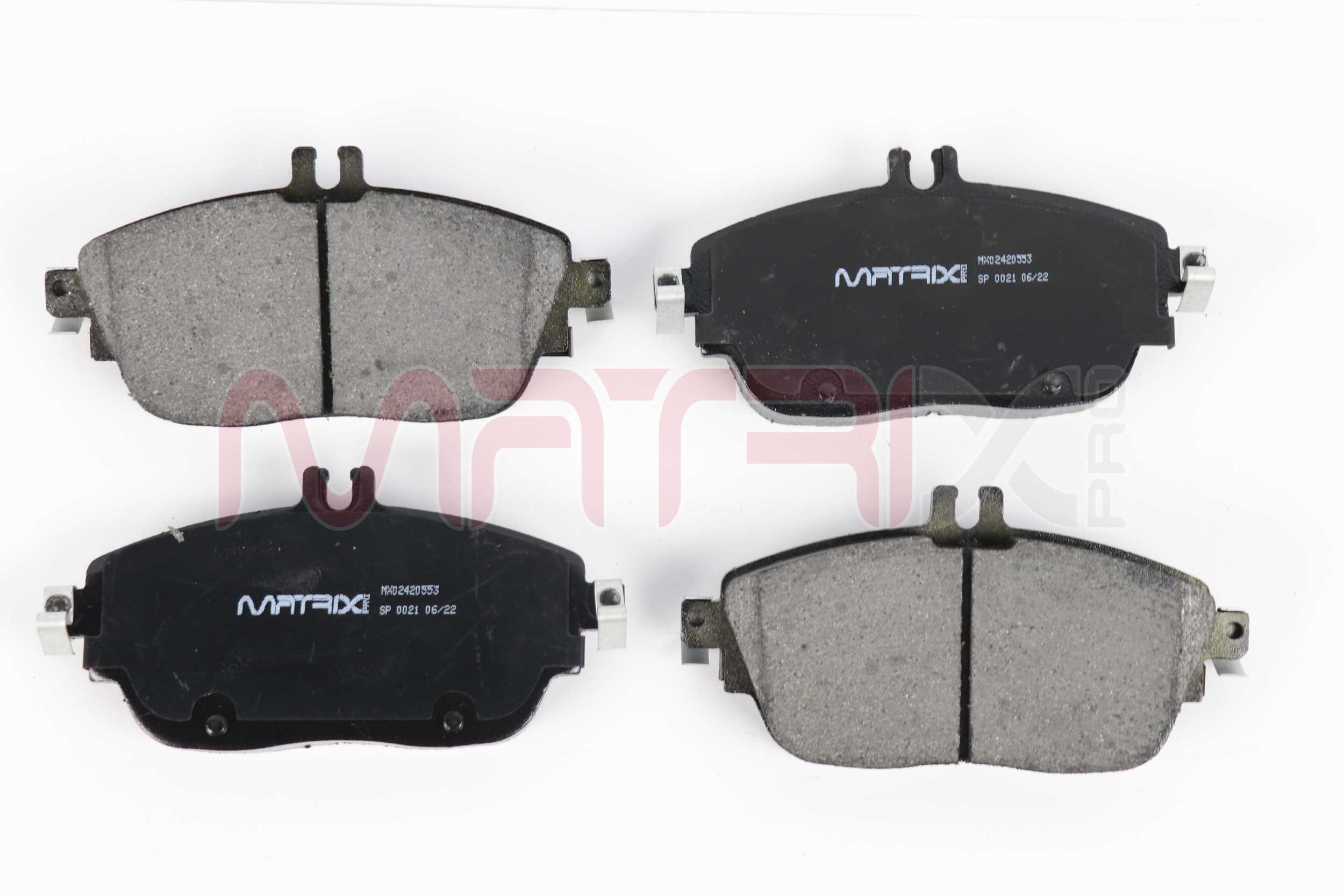 Kit de plaquettes de frein, frein à disque MATRIX PRO MX02420553