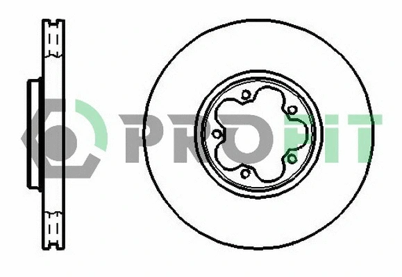 Disque de frein PROFIT 5010-1112