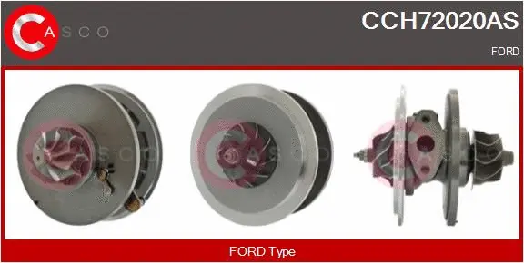 Groupe carter, turbocompresseur CASCO CCH72020AS