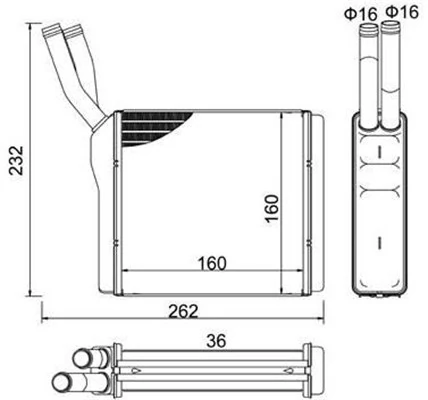 Système de chauffage MAGNETI MARELLI 359000320110