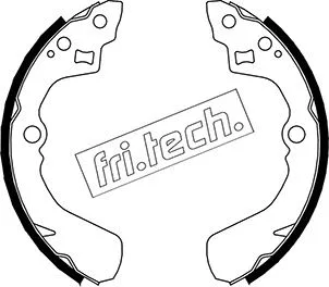 Jeu de mâchoires de frein fri.tech. 1026.345
