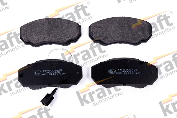 Kit de plaquettes de frein, frein à disque KRAFT AUTOMOTIVE 6003425