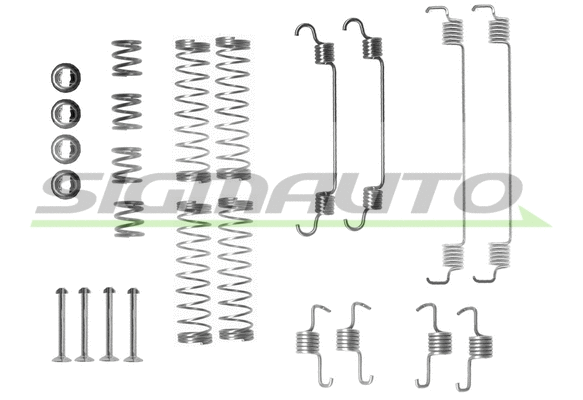 Kit d'accessoires, mâchoire de frein SIGMAUTO SK0835