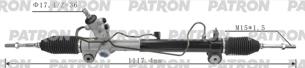 Crémaillère de direction PATRON PSG3115