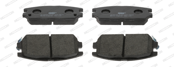 Kit de plaquettes de frein, frein à disque FERODO FDB1507