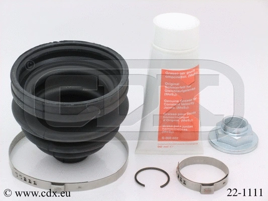 Jeu de joints-soufflets, arbre de commande CDX 22-1111