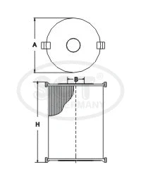 Filtre à huile SCT - MANNOL SF 507