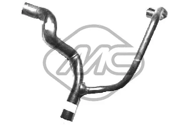 Durite de radiateur Metalcaucho 07845