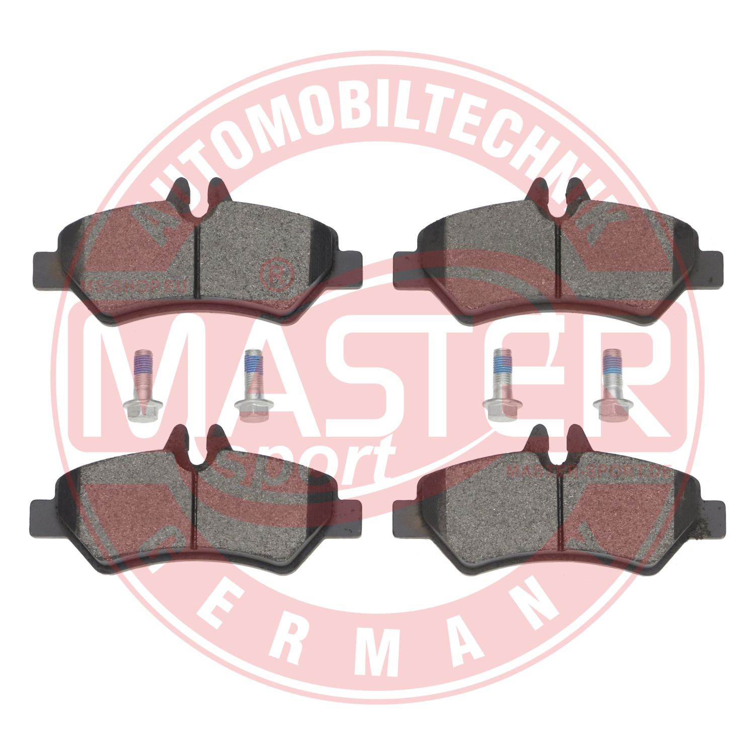 Kit de plaquettes de frein, frein à disque MASTER-SPORT GERMANY 13046038322T-SET-MS