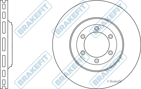 Disque de frein APEC SDK6789