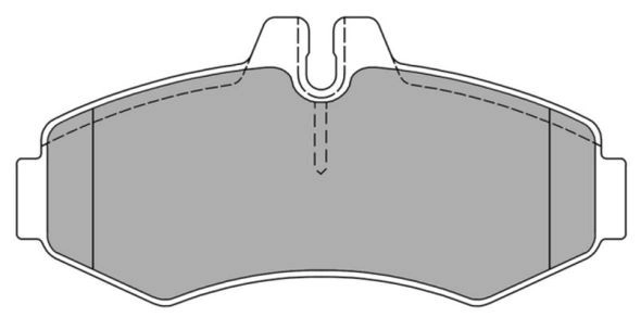 Kit de plaquettes de frein, frein à disque FREMAX FBP-1130