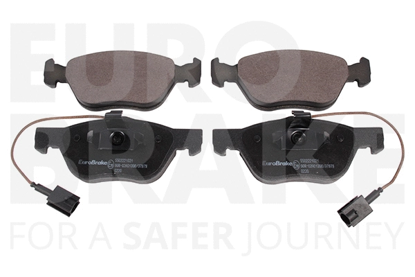 Kit de plaquettes de frein, frein à disque EUROBRAKE 5502221021
