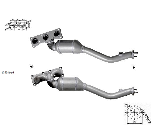 Catalyseur VEGAZ GmbH BK-833
