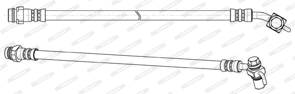 Flexible de frein FERODO FHY2718