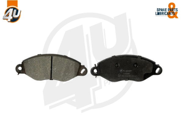 Kit de plaquettes de frein, frein à disque 4U Autoparts 22699FR