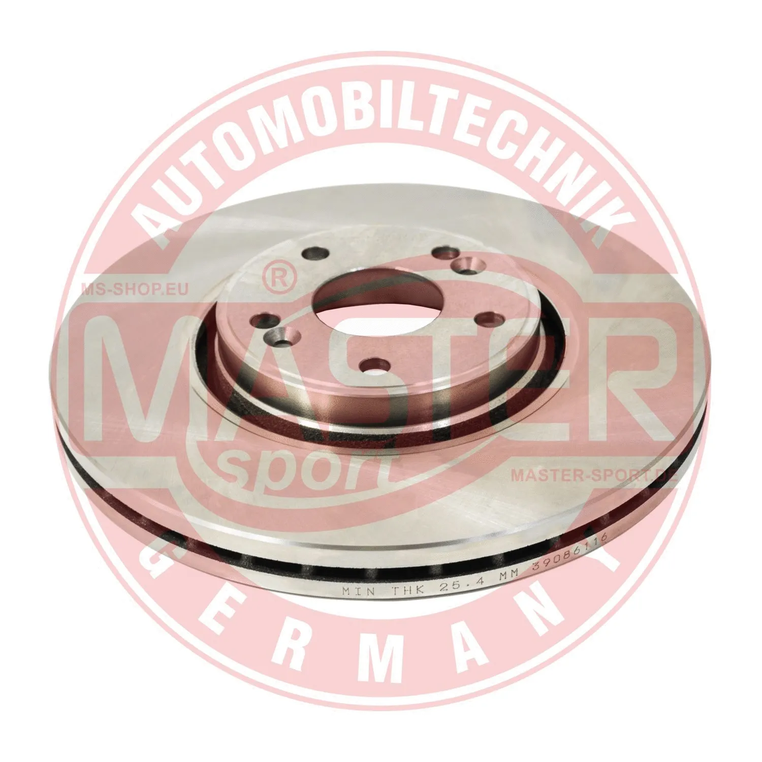 Disque de frein MASTER-SPORT GERMANY 24012801821-PCS-MS