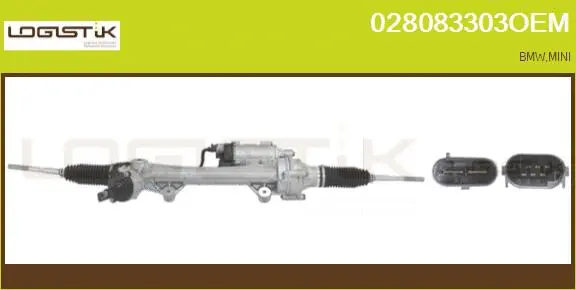Crémaillère de direction LGK 028083303OEM