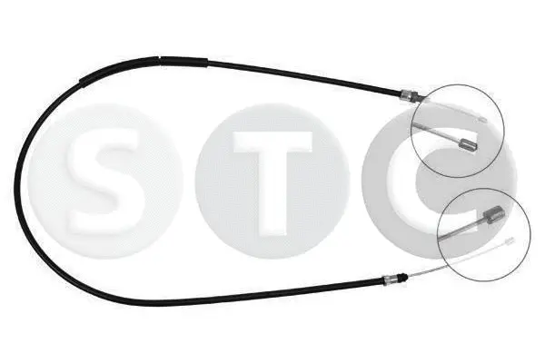 Tirette à câble, frein de stationnement STC T480809