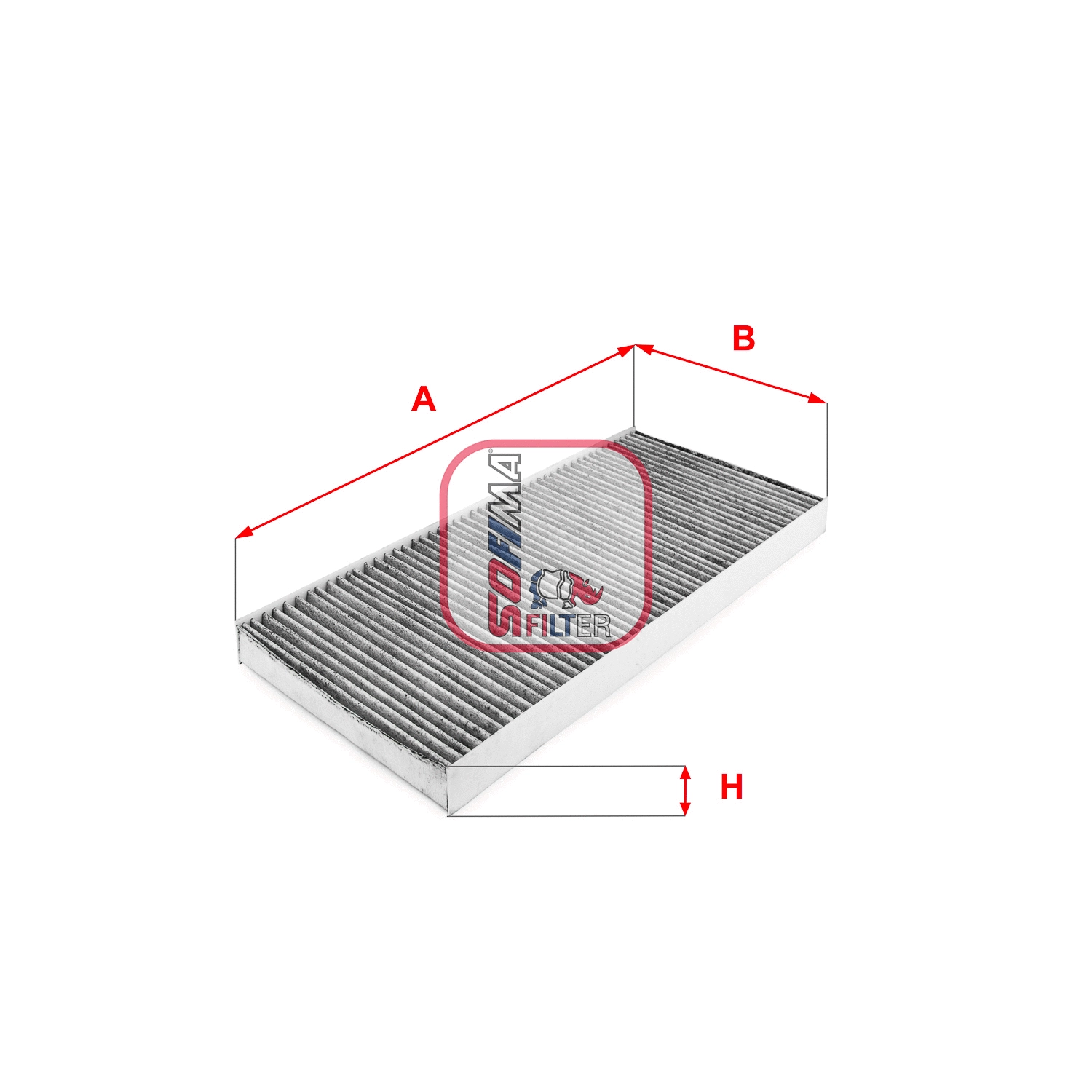 Filtre, air de l'habitacle SOFIMA S 4146 CA