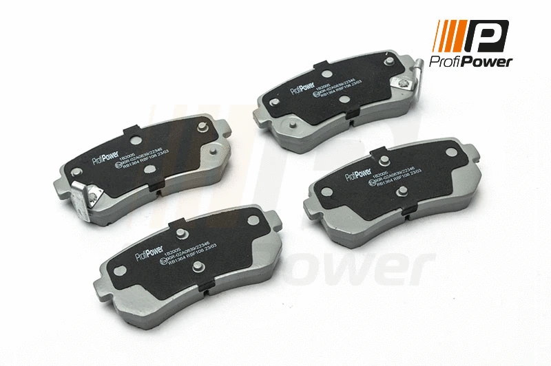 Kit de plaquettes de frein, frein à disque ProfiPower 1B2005
