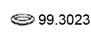 Bague d'étanchéité, tuyau d'échappement ASSO 99.3023