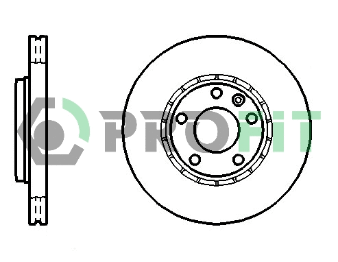 Disque de frein PROFIT 5010-1204