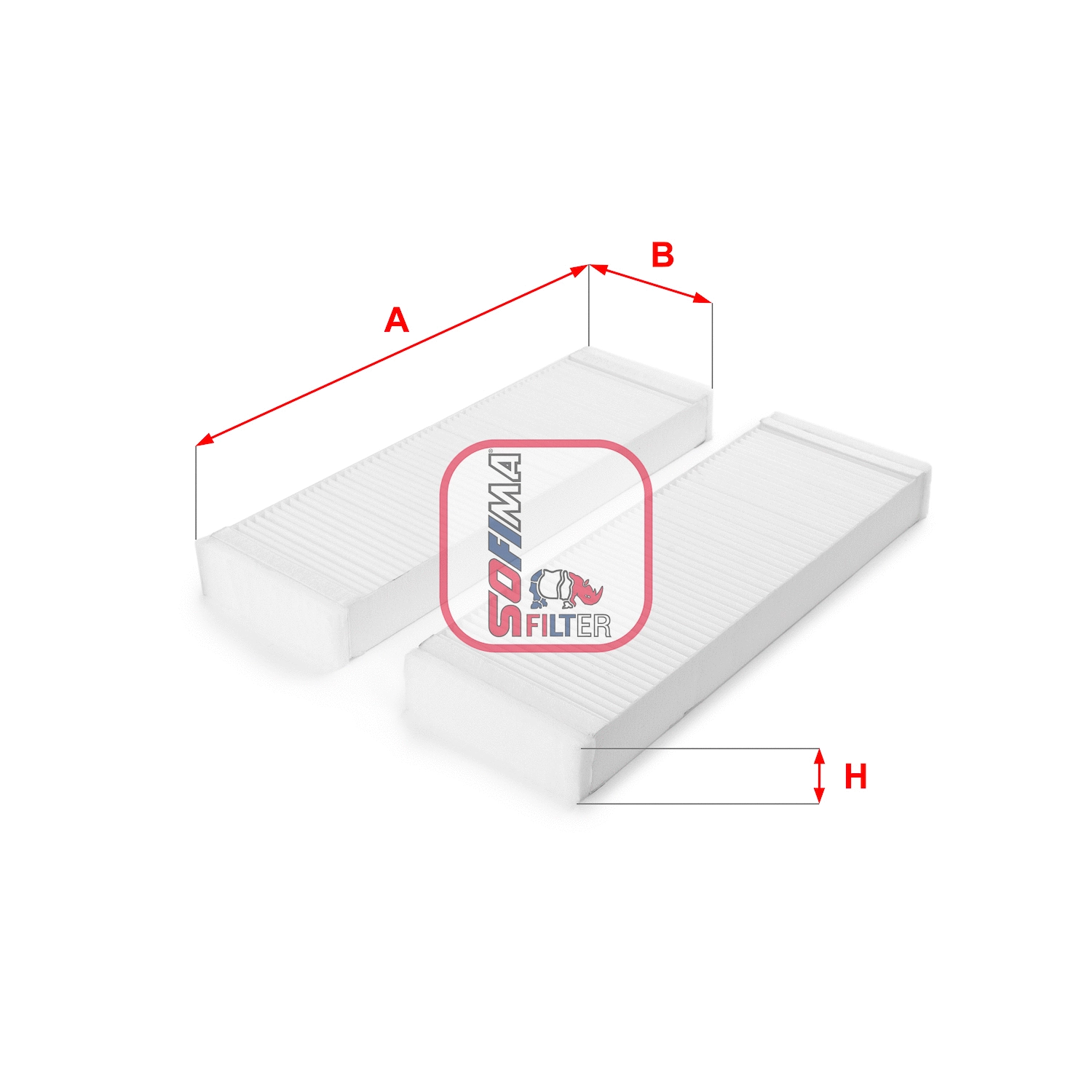 Filtre, air de l'habitacle SOFIMA S 3226 C